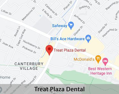 Map image for Invisalign Dentist in Concord, CA